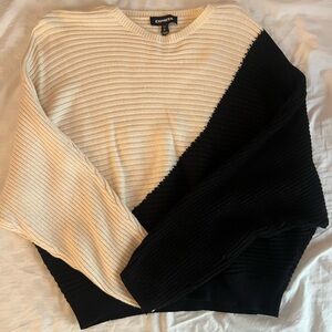 Black and White Sweater from Express